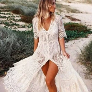 Spell & The Gypsy Collective RHIANNON GOWN Size M Color Cream NWT - Picture 1 of 12