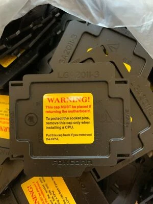 10PCS LGA2011-3 LGA 2011 LGA2011 V3 Intel Xeon CPU Socket Cover Protector Narrow - image 1 of 3