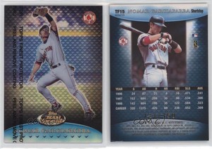 1999 Topps Finest Team Finest Blue Refractor /150 Nomar Garciaparra #TF15