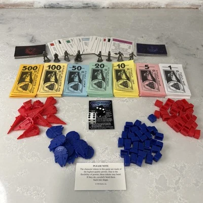Juego de piezas de repuesto Star Wars 1997 Classic Trilogy Edition Monopoly Foto 1 de 4