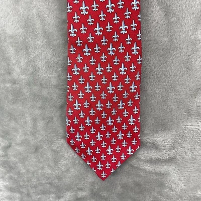 Vineyard Vines tie Boys perlis youth pattern print wedding neck tie Made in USA - Image 1 of 4