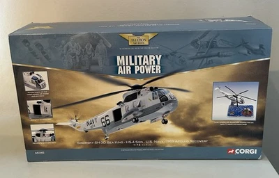 Corgi AA33402 Sikorsky Sea King Helicopter US Navy 1969 Apollo 11 Recovery NASA - Image 1 of 4