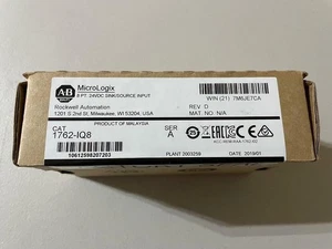 Überschuss versiegelt AB 1762-IQ8 MicroLogix 24VDC Eingangsmodul Allen-Bradley 1762IQ8 - Bild 1 von 3