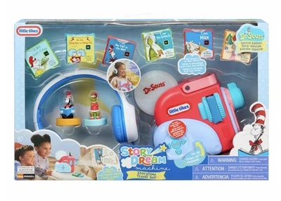 NEW Little Tikes Story Dream Projector Dr. Seuss Special Edition Headphones - Image 1 of 4