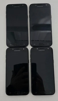 Job Lot x 4 Samsung Galaxy J5 SM-J530F  16GB  Black  UNLOCKED Smartphone - Image 1 of 4
