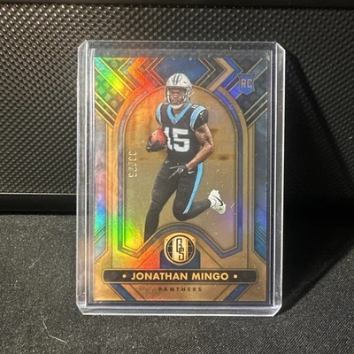 2023 Panini Gold Standard - Rookies Jonathan Mingo #156 Platinum /75 (RC) - Image 1 of 2