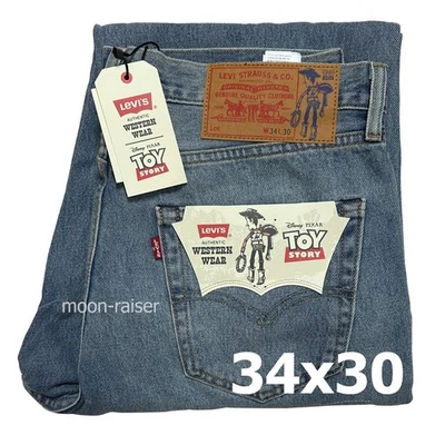 Мужские джинсы свободного покроя Levi's Disney Toy Story 34 x 30 Jessie Patch - Изображение 1 из 4