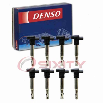 8 pc Denso Direct Ignition Coils for 2007-2008 Audi RS4 4.2L V8 Spark Wire xk - Image 1 of 4