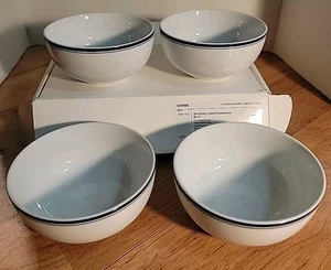 4er Set Dansk Bistro Christianshavn blau Obst Müslischalen - NEU - Bild 1 von 7