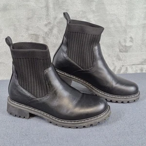 Stivali casual Corkys Cabin Fever donna 7 punta tonda Chelsea pull on donna neri - Foto 1 di 8
