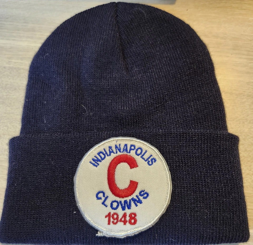 Payasos de Indianápolis, Ligas Negras Gorra Tejida de Béisbol/Blanco Foto 1 de 1