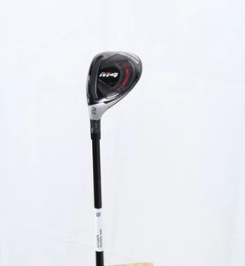Taylormade M4 Rescue 2018 19° 3H Hybrid Stiff Atmos Red 7 712675 Good Left Hand - Picture 1 of 5