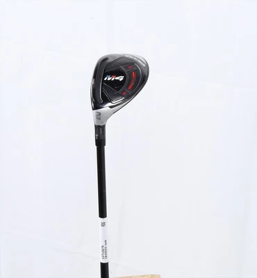 Taylormade M4 Rescue 2018 19° 3H Hybrid Stiff Atmos Red 7 712675 Good Left Hand - Image 1 of 4