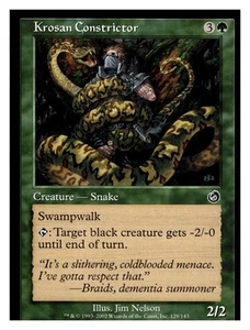 2002 Magic the Gathering #129 Krosan Constrictor - Picture 1 of 2