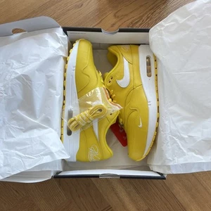 Supreme SS25 Air Max 1 Uk 9.5 | yellow | New Condition In Hand 100% Authentic - Picture 1 of 16