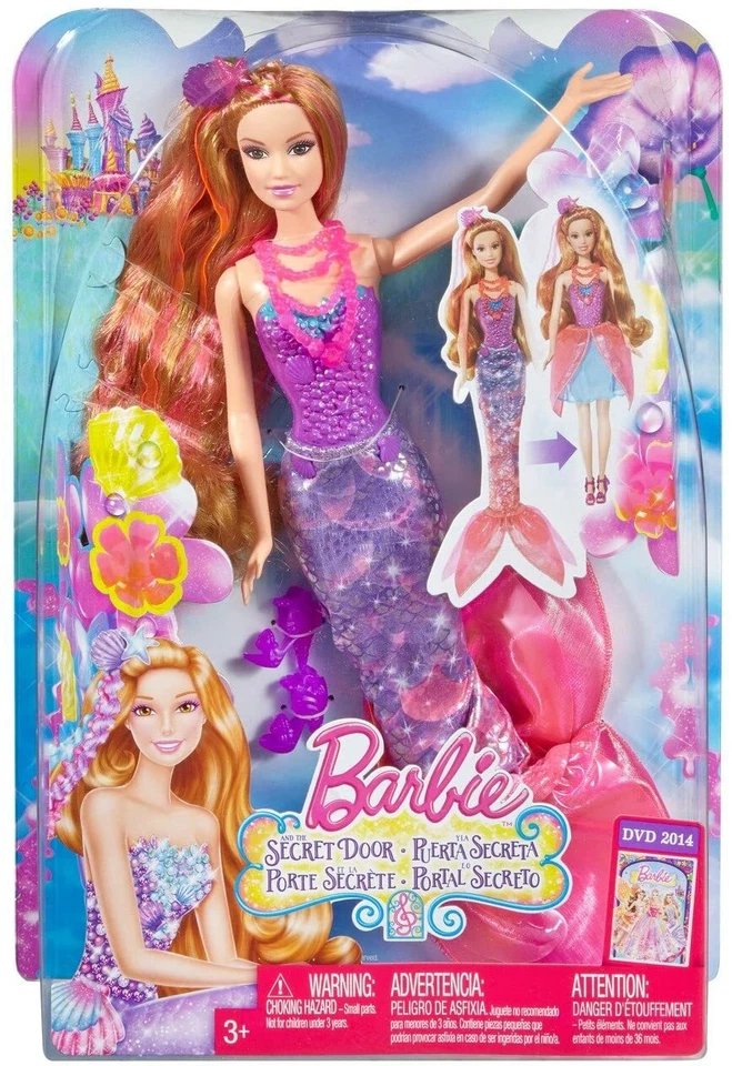 Mattel Barbie BLP25 - Barbie und die geheime Tür - Magische Meerjungfrau