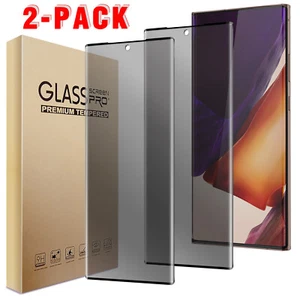Protector de pantalla de vidrio templado ultra privacidad para Samsung Galaxy Note 20/Note 20 - Imagen 1 de 18