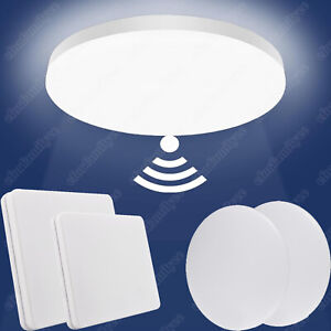 LED Deckenlampe Deckenleuchte 12W-72W Ultraflach Panel Schlafzimmer Badezimmer