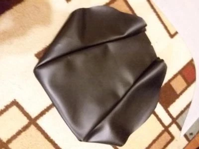 Cubierta de asiento negra lisa hecha a mano roja grande HONDA ATC 250ES 250 1985-87 Foto 1 de 2