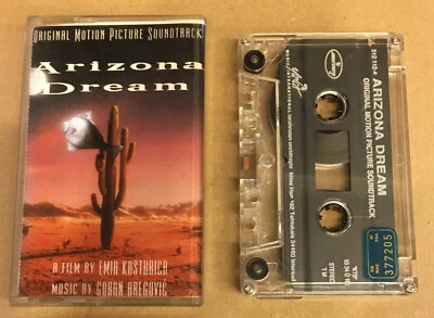 ARIZONA DREAM SOUNDTRACK GORAN BREGOVIC (1993) CASSETTE MADE IN TURKEY - Image 1 of 2
