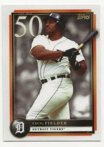 2022 Topps X Aaron Judge Curated Set CECIL FELDER The Big 5-0 Tigers #6 - Bild 1 von 1