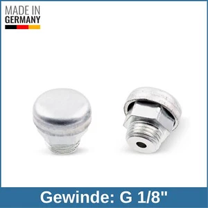 Válvula de ventilación de presión de apertura G1/8" 0,2 bar con protección contra salpicaduras - Imagen 1 de 1