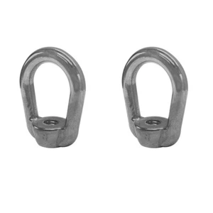 2 piezas 3/8" UNC rosca de grifo barco tuerca para ojos marinos acero inoxidable T304 1.100 libras tapa - Imagen 1 de 5