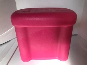 LITTLE TIKES TODDLER TENDER HEARTS STOOL / CHAIR HOT PINK CUTE RARE - Picture 1 of 8