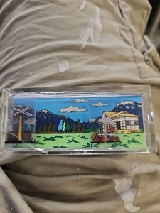Vintage Operation Lifesaver Railroad Crossing Keychain - Picture 1 of 1