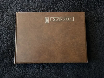 Rolls-Royce Bentley Argento Sperone 1981-83 Proprietari Manuale TSD4402 OEM - Immagine 1 di 4