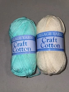 Village Yarn CRAFT COTTON - 100% 4-ply cotton - 2.5oz / 71g / 115yd / 106m - Picture 1 of 9