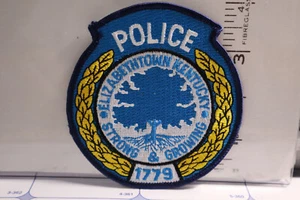 police patch ELIZABETHTOWN POLICE KENTUCKY - Picture 1 of 1