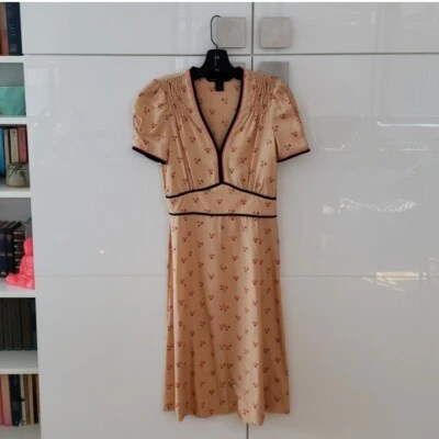 Vestido midi retro Marc Jacobs talla 2 Foto 1 de 3