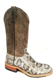 BOTAS DE HOMBRE ANDERSON BEAN CORTE ORIENTAL SERPIENTE DE CASCABEL 320030 - Imagen 1 de 1