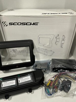 scosche Double Din Dash Kit for 2018-up Jeep Wrangler JL - Image 1 of 3