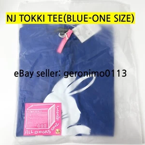 [FINAL STOCK] NEW JEANS-NJ TOKKI BLUE T-SHIRTS ONE SIZE/ NEW JEANS - Picture 1 of 7