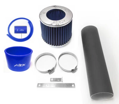 AirX Racing Coated Black-Blue For 1PC 2004-2006 Acura MDX 3.5L V6 Air Intake - Image 1 of 2