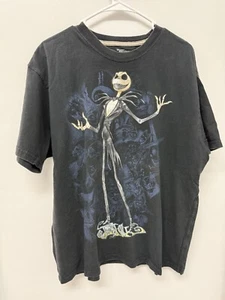Disney Studio Collection Men's Jack Skellington Short Sleeve T-Shirt Black XL - Picture 1 of 5