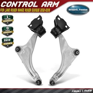 2x Front Left & Right Lower Control Arm for Land Rover Range Rover Evoque 12-18 - Picture 1 of 8