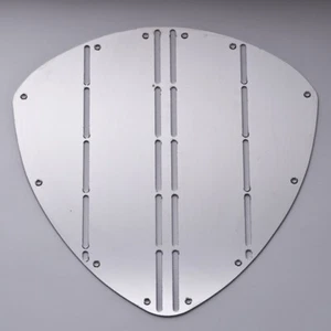 SCUDO PROTEGGI PRUA IN ACCIAIO INOX MM 350X345X1,5 ACCESSORI BARCA NAUTICA - Foto 1 di 1