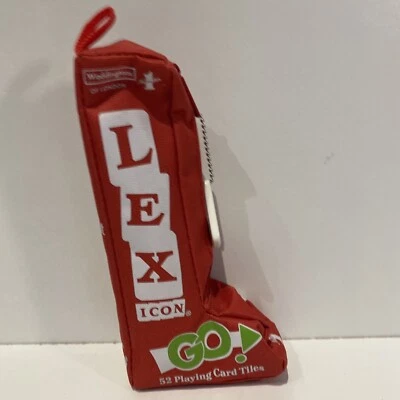 Lex Icon Go: Playing Card Tiles By Waddingtons Of London *Complete* D3 - Image 1 of 4