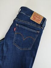 Levi's 711 Skinny Jeans Womens 27 Medium Wash Mid Rise Stretch Denim Blue