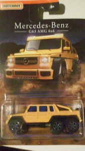 MATCHBOX DIECAST MERCEDES BENZ G63 AMG 6X6 (YELLOW) - Picture 1 of 1