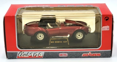Majorette AC Cobra 427 Club 1/24 Metal Coleccionable Rojo Foto 1 de 4