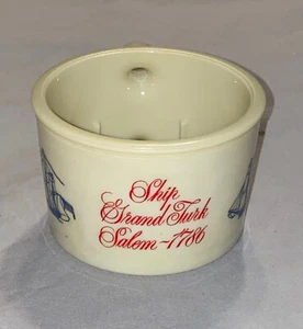 Taza de afeitar Old Spice taza barco Grand Turk Salem 1786 Shulton EE. UU. De colección - Imagen 1 de 5
