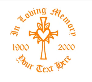 In Loving memory, Custom Vinyl Decal - Picture 1 of 2