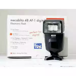 Metz Used Flash Mecablitz 48 AF-1 for Nikon - Picture 1 of 1