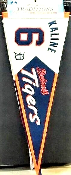 Detroit Tigers Al Kaline #6 Winning Streak Legends Wool Pennant - MLB - Image 1 of 1