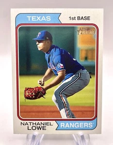 2023 Topps Heritage Nathaniel Lowe #104 - Picture 1 of 2