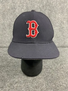 New Era Boston Red Sox Red Socks Adjustable Snapback Medium-Large Hat Cap 9FIFTY - Picture 1 of 7